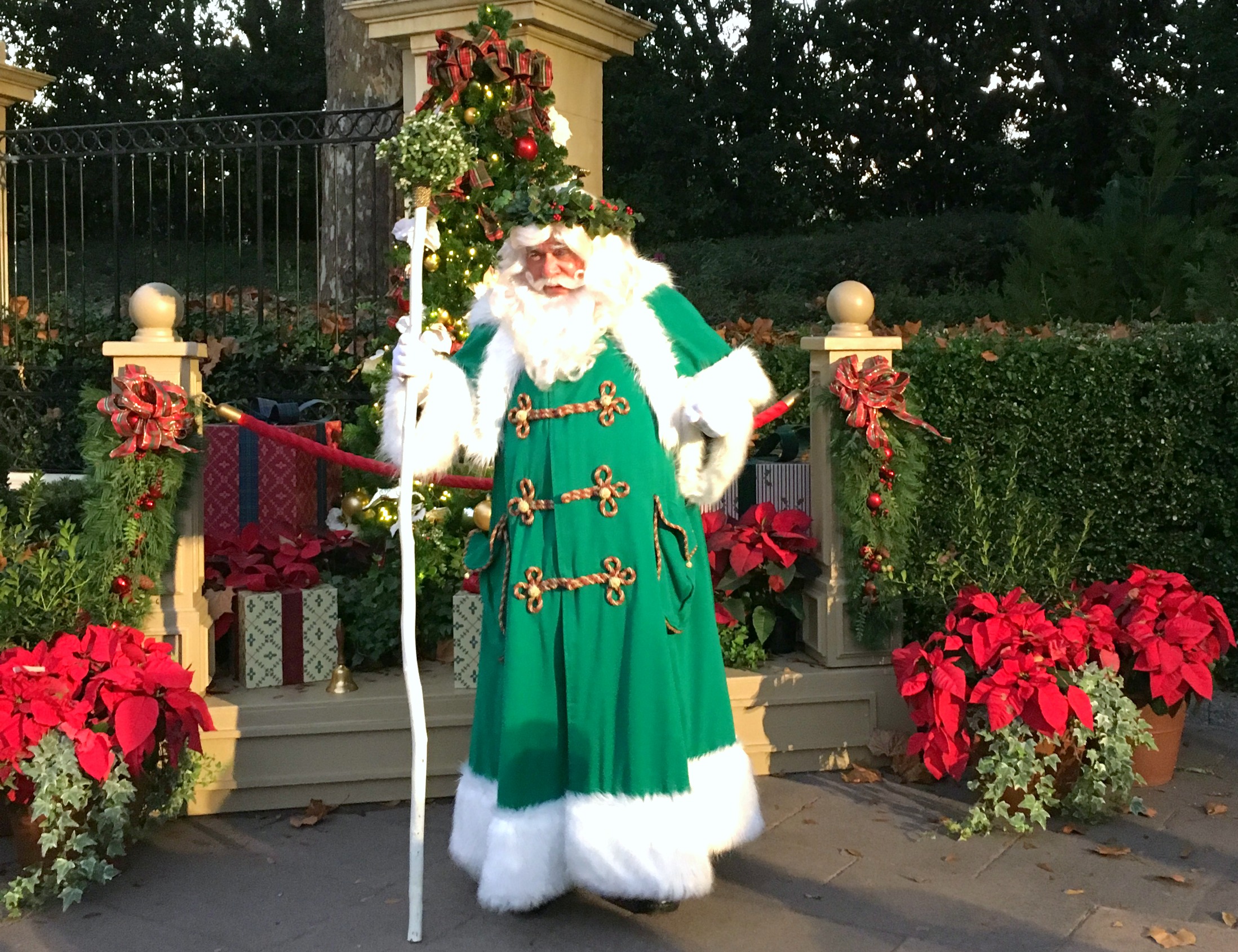 epcot uk father christmas coat Obligatory Traveler