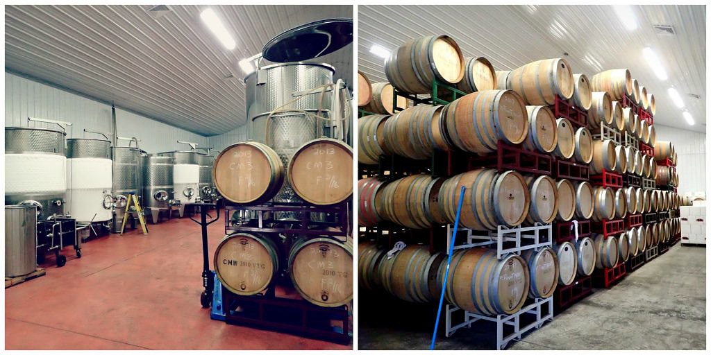cape may winery new jersey wine barrels 