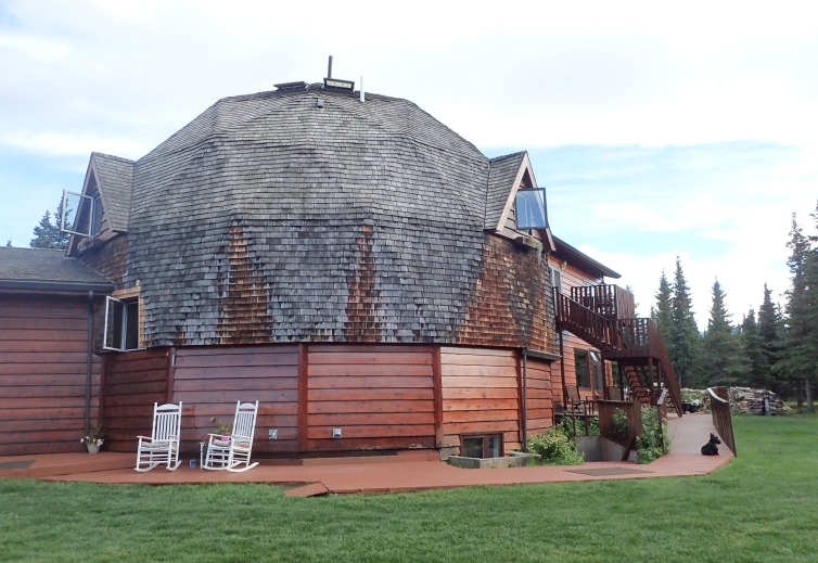 Staying at Denali Dome Home-Bed and Breakfast