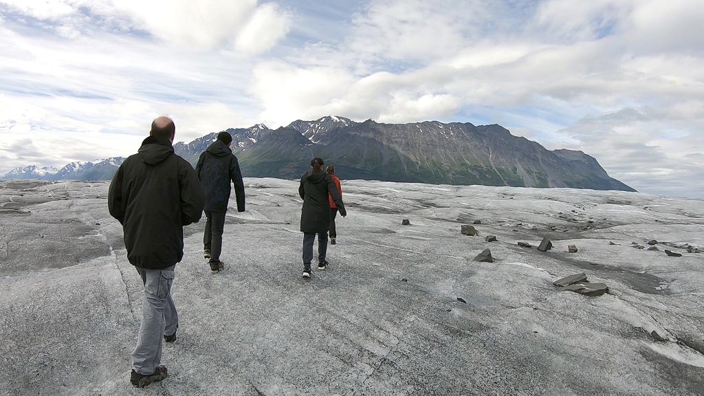 alaska-glacier walk-knik glacier