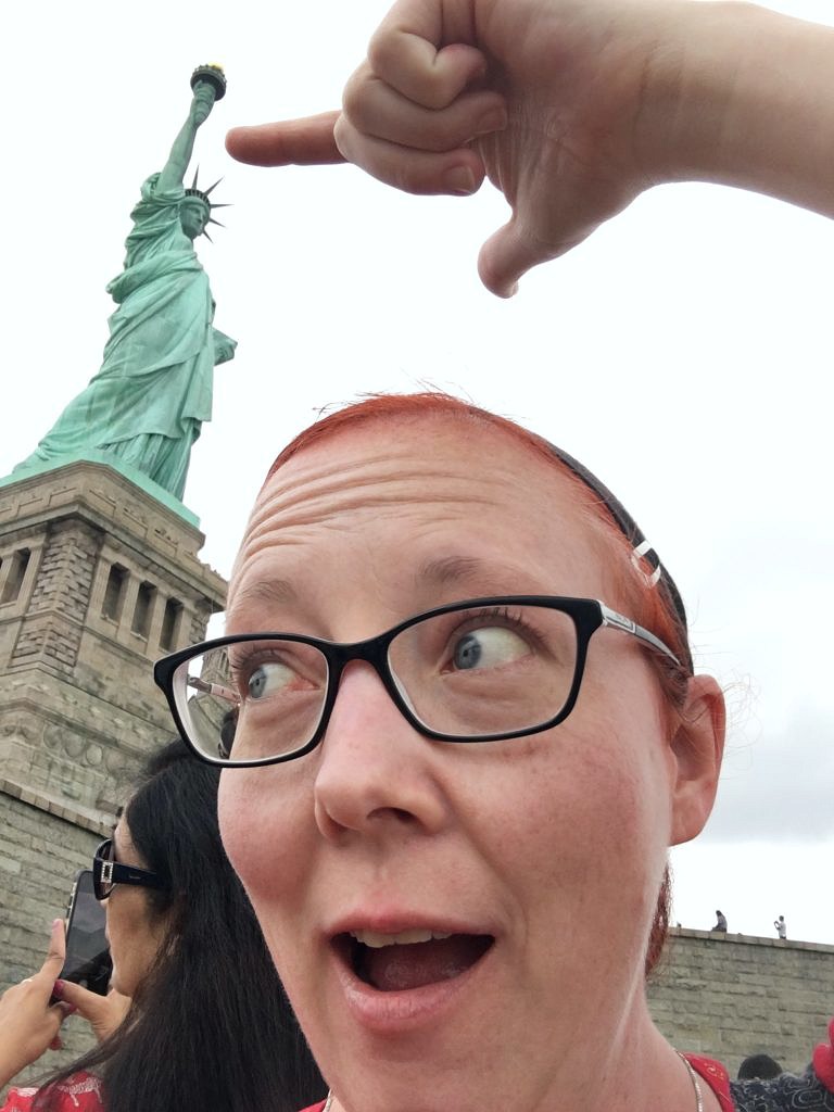 new york city-statue of liberty -obligatory traveler