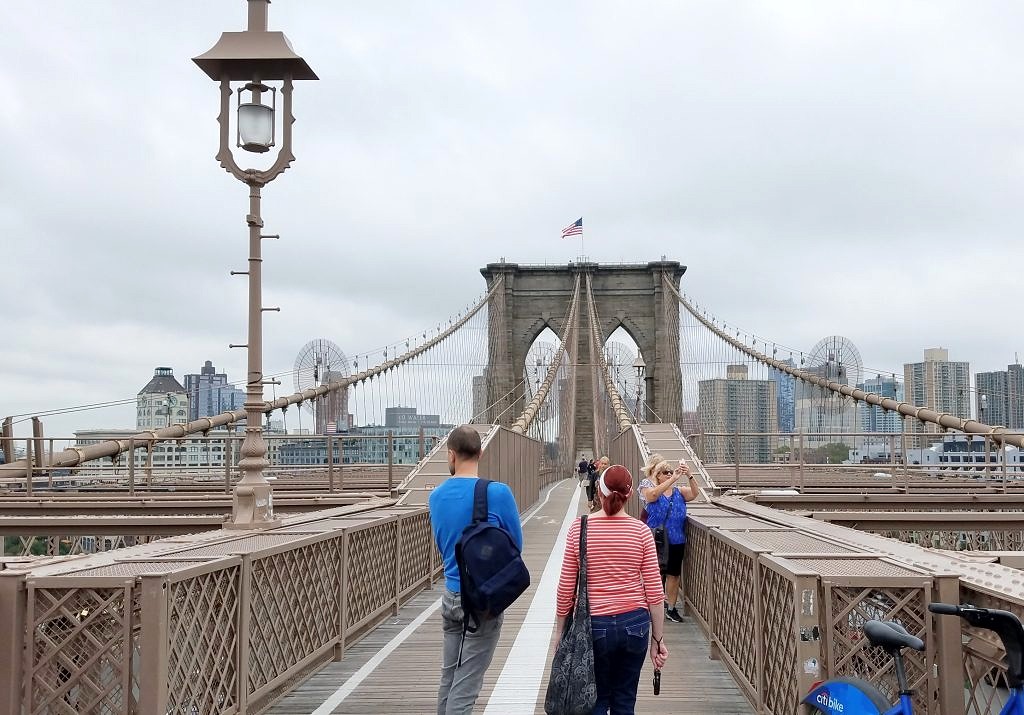 new york city-brooklyn bridge-obligatory traveler