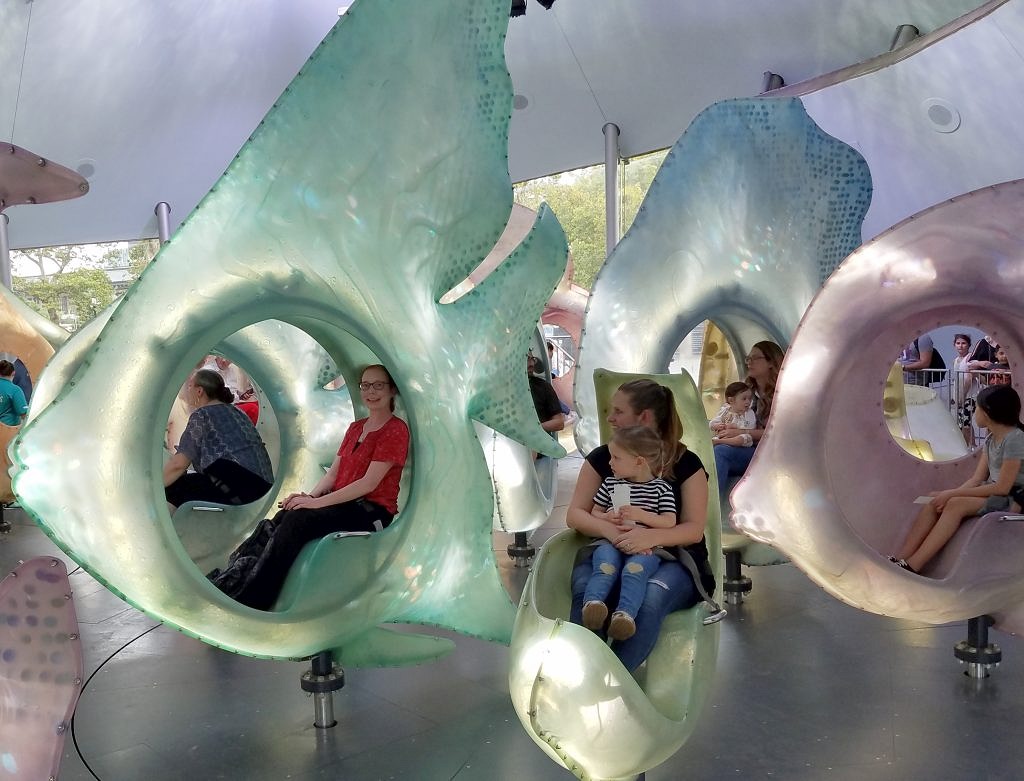 new york city-sea glass carousel-obligatory traveler