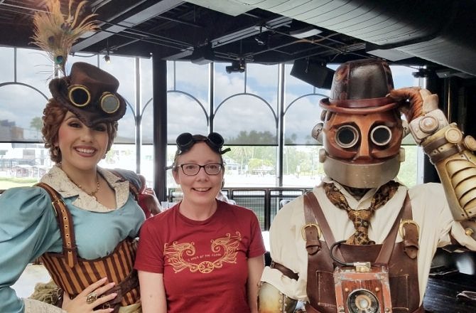 Living My Steampunk Dream at Toothsome-Universal Orlando