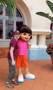 universal orlando-dora the explorer-obligatory traveler