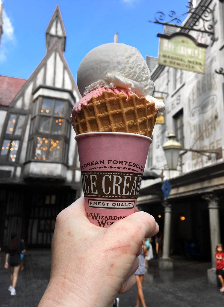 wizarding world-ice cream-florean fortescues
