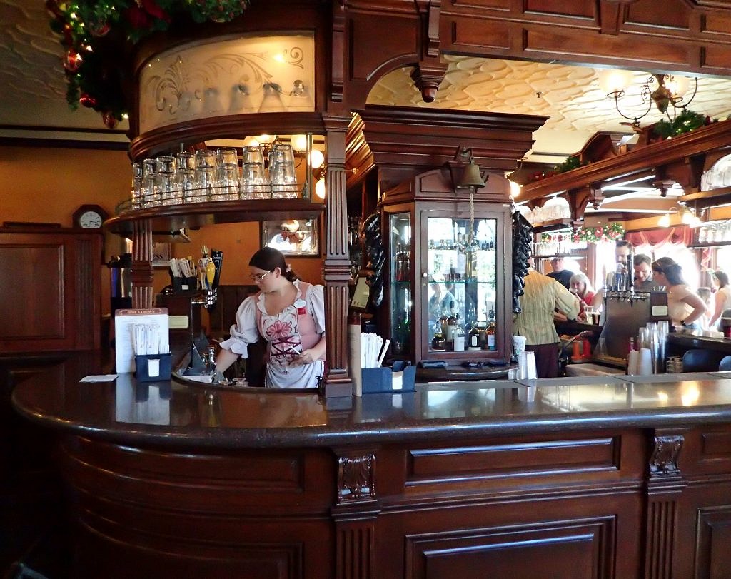 lounging around disney-rose and crown pub-epcot