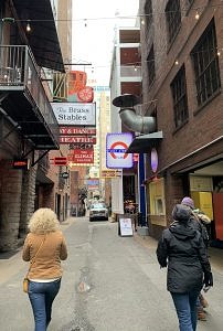 nashville food tour-printer's alley