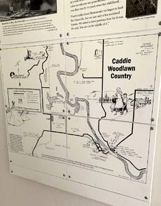 Caddie Woodlawn Historical Park-map