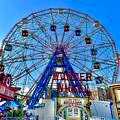 Coney Island Boardwalk-Wonder Wheel