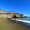 Hawaii's Green Sand Beach-The Big Island