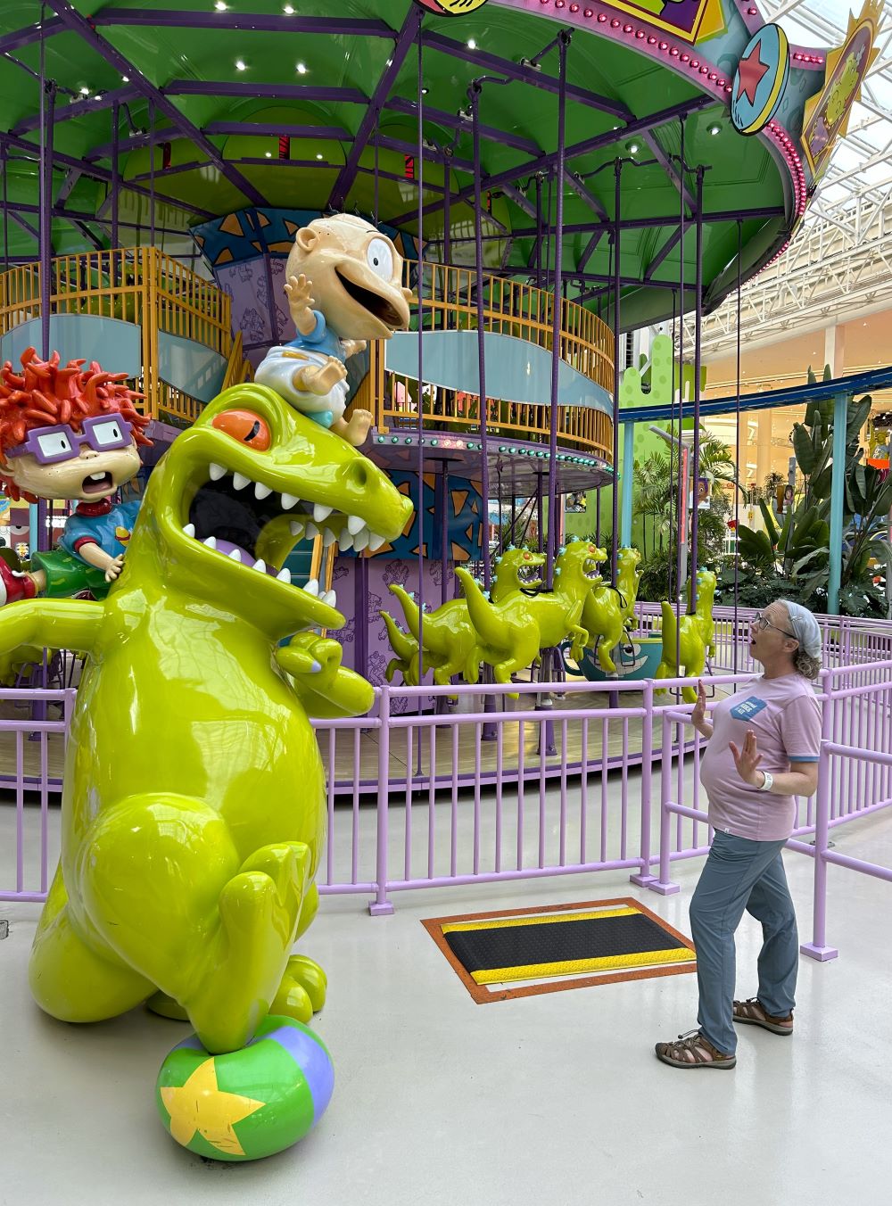 Visiting Nickelodeon Universe in American Dream (Mall)-New Jersey ...