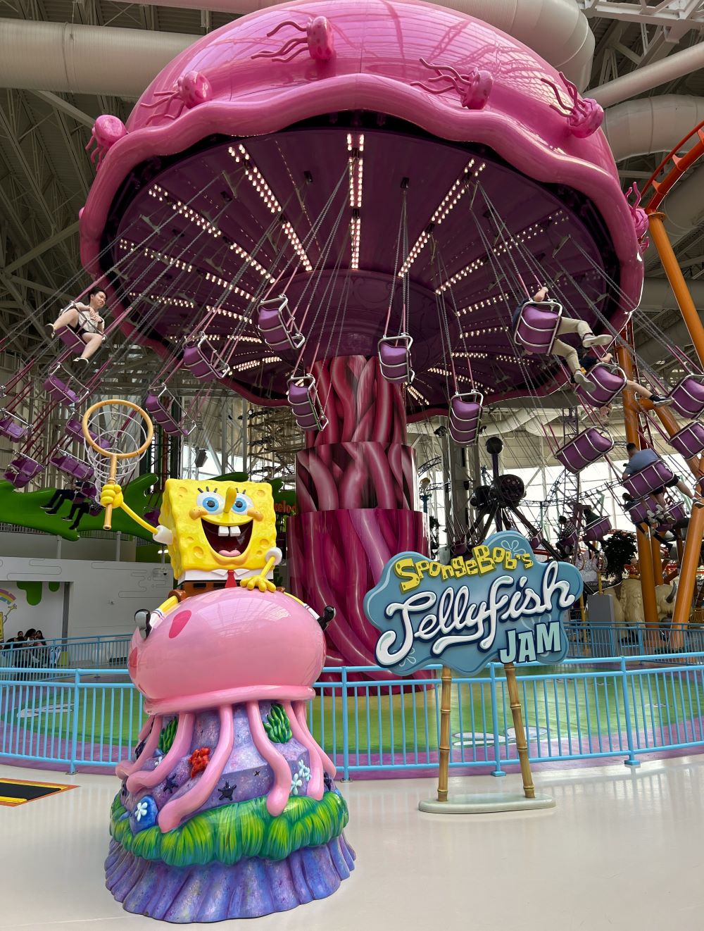 Visiting Nickelodeon Universe in American Dream (Mall)-New Jersey