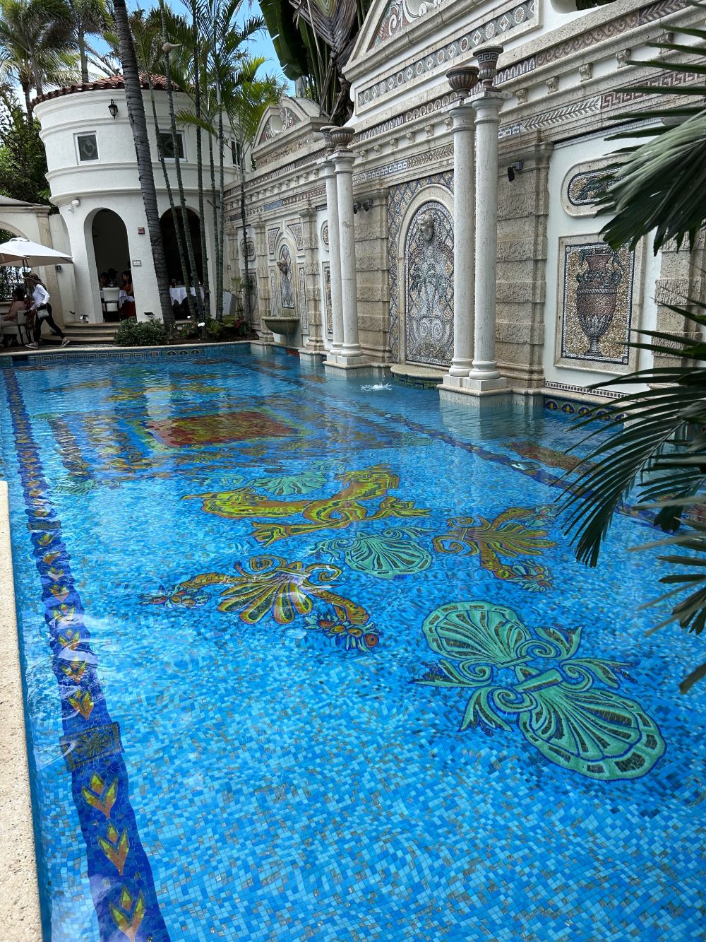 Lunch at the Versace Mansion-Miami