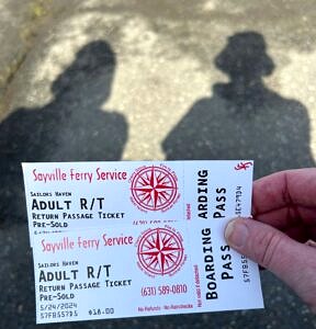 Fire Island ferry tickets-Sayville Ferry-New York